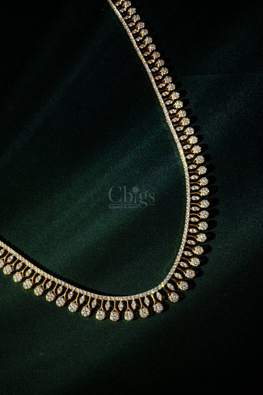 Luxe Dewdrop Diamond Crush Haram Set