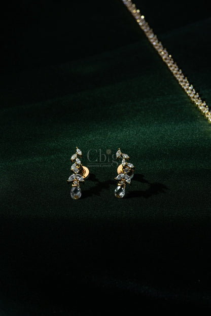 Crystal Dewdrop Diamond Crush Haram Set
