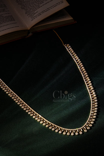 Luxe Dewdrop Diamond Crush Haram Set