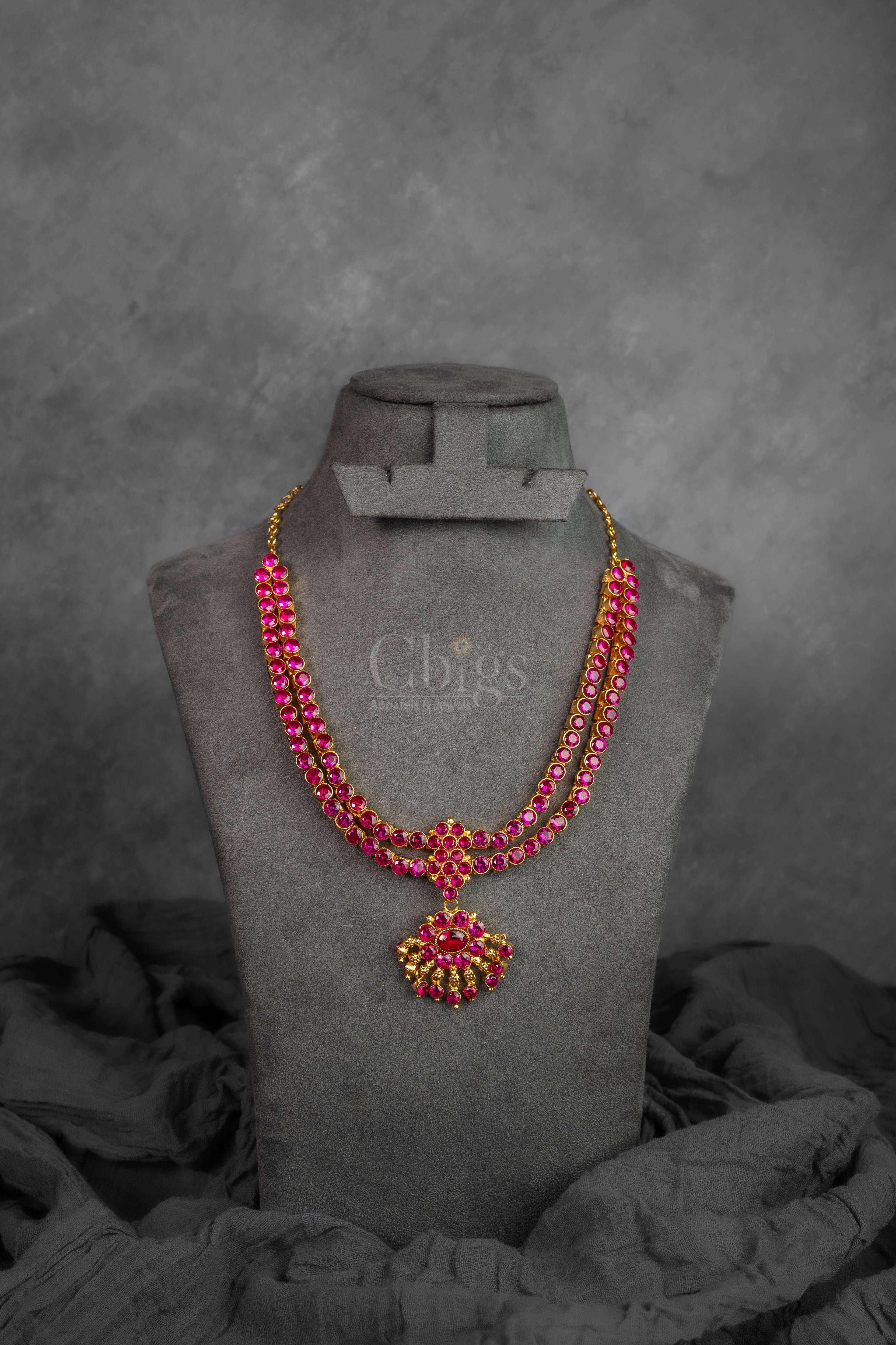 Ruby Kemp Bridal Necklace