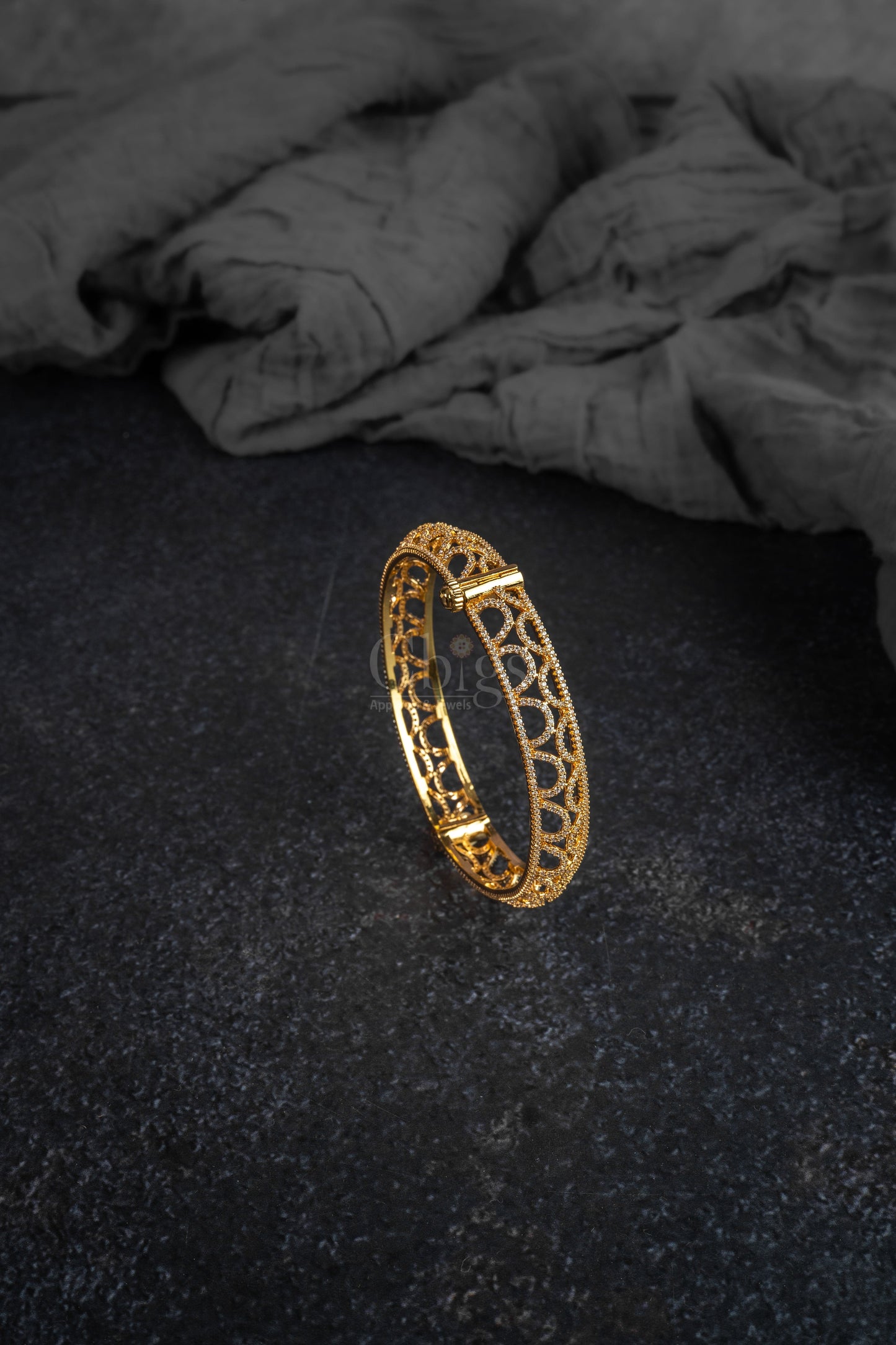 Classic Filigree Designer Bangle