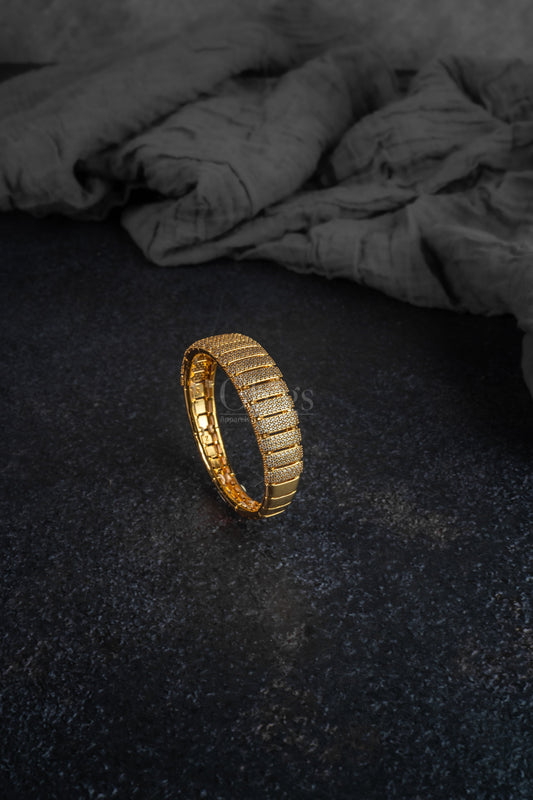 Temple Motif Stone Bangle